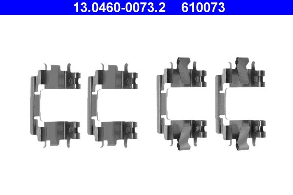 Accessory Kit, disc brake pad -