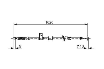 Cable Pull, parking brake -