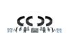Brake Shoe Set, parking brake -