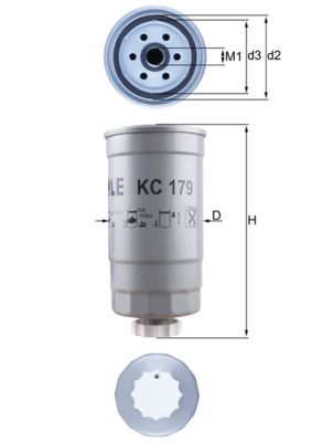 Fuel Filter MULTIPLA (186), SORENTO I (JC)