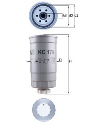 Fuel Filter MULTIPLA (186), SORENTO I (JC)