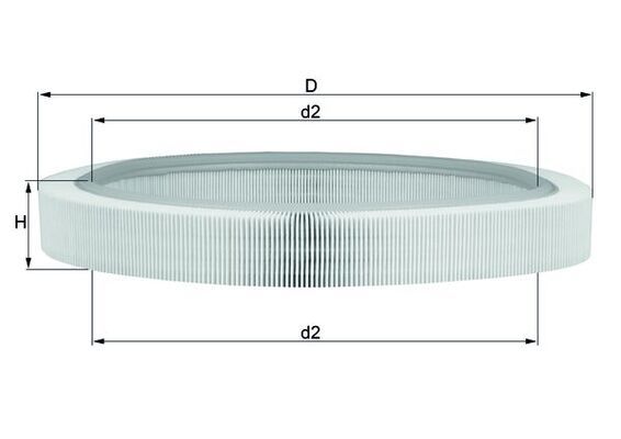 Air Filter MERCEDES-BENZ - 003 094 38 04