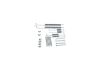 Accessory Kit, brake shoes -