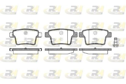 Brake Pad Set, disc brake FORD - 1 356 392