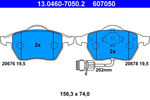 Brake Pad Set, disc brake -