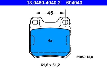 Brake Pad Set, disc brake -