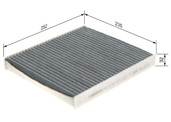 Filter, cabin air VAG - 5Q0 819 653