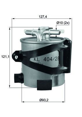 Fuel Filter GRAND SCÉNIC II (JM0/1_)