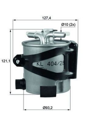 Fuel Filter GRAND SCÉNIC II (JM0/1_)