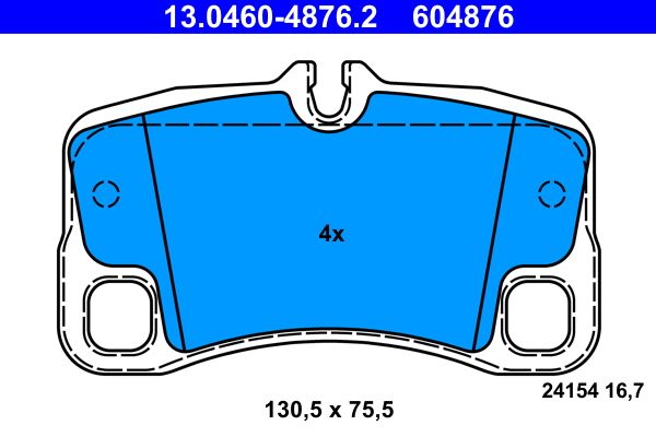 Brake Pad Set, disc brake -