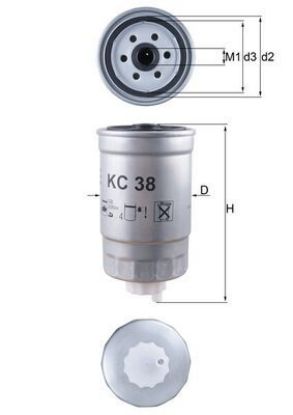 Fuel Filter P4183 - PSA 2.8HDI