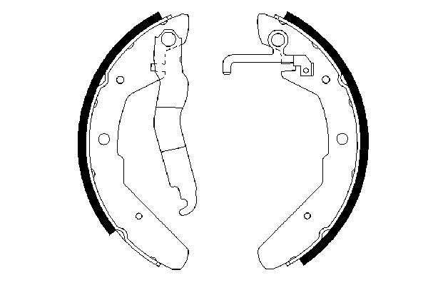Brake Shoe Set -