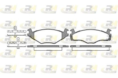 Brake Pad Set, disc brake Seat CORDOBA 96-99 esim.