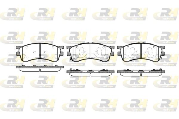 Brake Pad Set, disc brake Kia CLARUS ,CLARENS,RIO 99-05