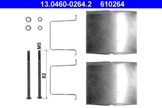 Accessory Kit, disc brake pad -