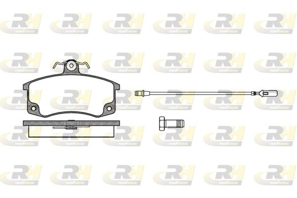 Brake Pad Set, disc brake Lada SAMARA 86-00 esim.