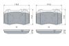 Brake Pad Set, disc brake E-CLASS (W211), CLS (C219)