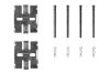 Accessory Kit, disc brake pad -
