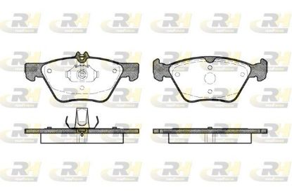 Brake Pad Set, disc brake MERCEDES-BENZ - 002 420 45 20
