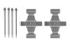 Accessory Kit, disc brake pad -
