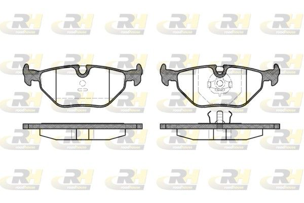 Brake Pad Set, disc brake BMW - 34 21 1 157 334