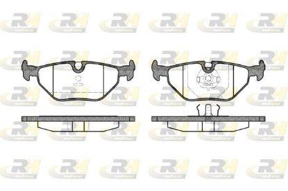 Brake Pad Set, disc brake BMW - 34 21 1 157 334