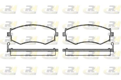 Brake Pad Set, disc brake Nissan PRIMERA 90-98 esim.