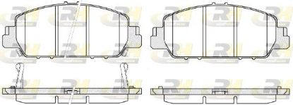 Brake Pad Set, disc brake HONDA - 45022-T2G-A00