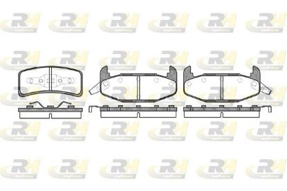 Brake Pad Set, disc brake Oldsmobil Supreme 88-93 tagum