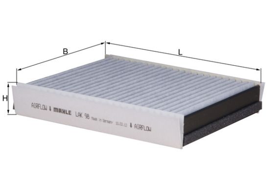 Filter, cabin air MERCEDES-BENZ - 163 835 01 47 Filter, cabin air MERCEDES-BENZ - 163 835 01 47