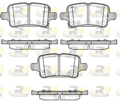 Brake Pad Set, disc brake GENERAL MOTORS - 13454674