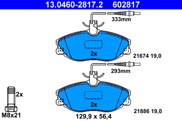 Brake Pad Set, disc brake -