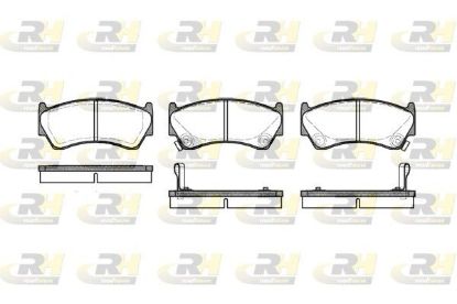 Brake Pad Set, disc brake Nissan ALMERA 95-99 esim.