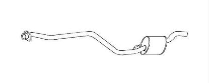 Centre Muffler -