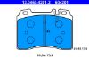 Brake Pad Set, disc brake -