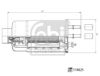 Fuel Filter Fiat PKW 77367412