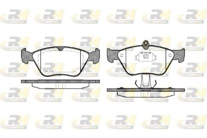 Brake Pad Set, disc brake Saab 9000,OPEL VECTRA,OMEGA,C