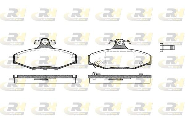 Brake Pad Set, disc brake SSANGYANG 95-00 tagum.