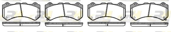 Brake Pad Set, disc brake Nissan D1060JF20B