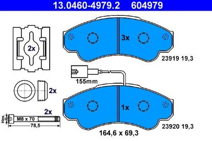 Brake Pad Set, disc brake -