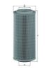 Air Filter LUPO (6X1, 6E1), POLO (6N1)
