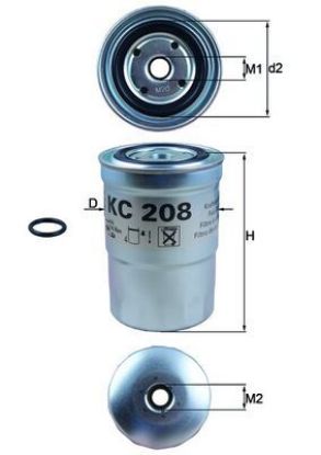 Fuel Filter PAJERO IV (V80, V90)