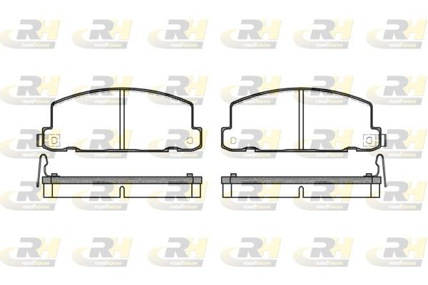 Brake Pad Set, disc brake ISUZU TROOPER 83-91 esim.