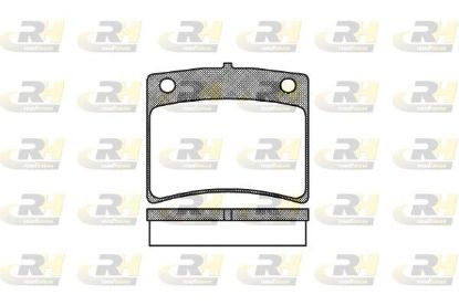 Brake Pad Set, disc brake Nissan CEDRIC taga