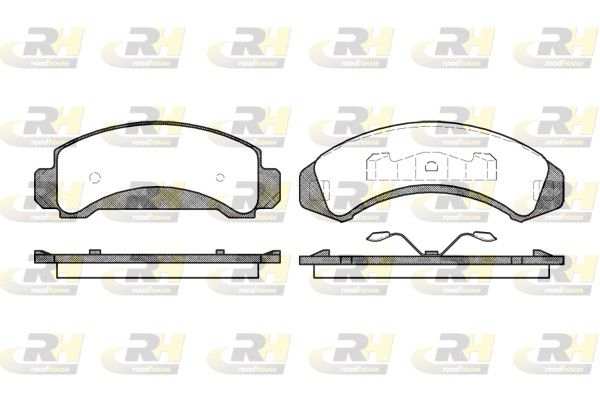Brake Pad Set, disc brake Ford Aerostar 93-97 esim.