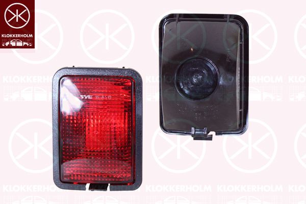 Eyelid, front fog light -