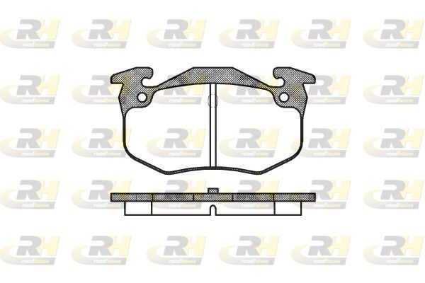 Brake Pad Set, disc brake Renault 9,11,CLIO 84-89 tagu