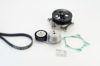 Water Pump + V-Ribbed Belt Kit -