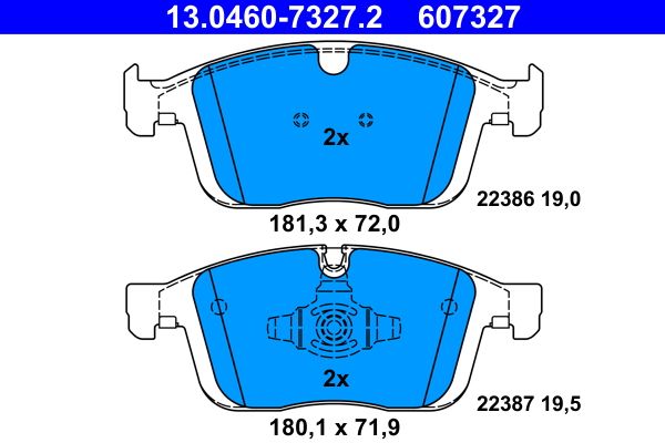 Brake Pad Set, disc brake -