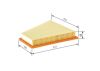 Air Filter BMW - 13 71 7 582 908